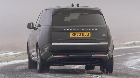 Range Rover rear cornering