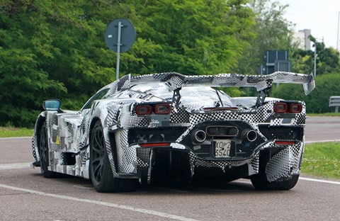 Ferrari F250 hypercar spy photos